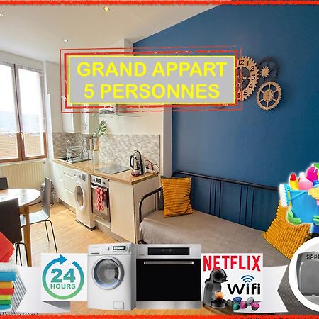 012 Chic & Cosy F2 34M2 Hypercentre Wifi Smart Tv Netflix Lejlighed Saint-Etienne  Eksteriør billede
