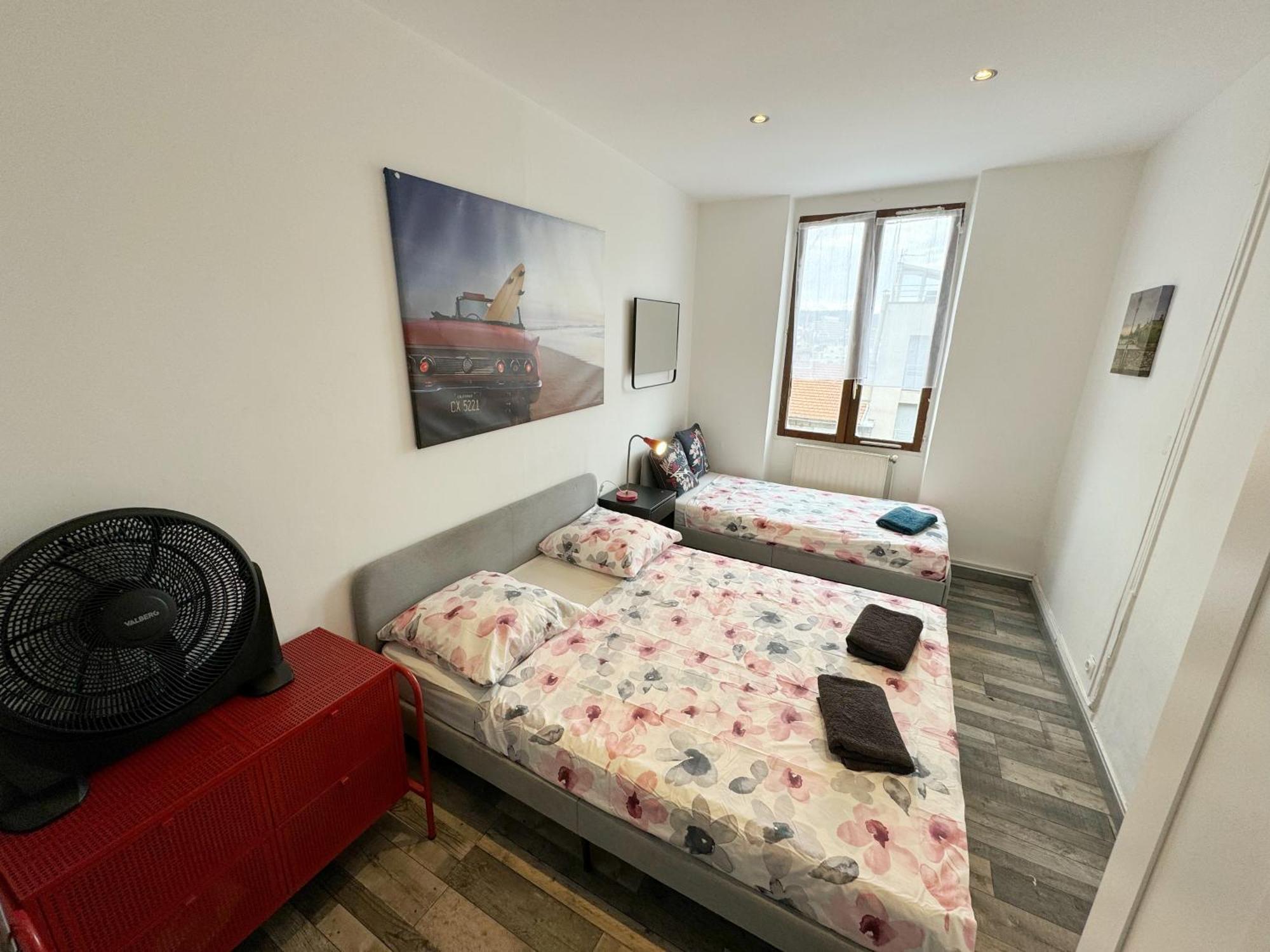 012 Chic & Cosy F2 34M2 Hypercentre Wifi Smart Tv Netflix Lejlighed Saint-Etienne  Eksteriør billede